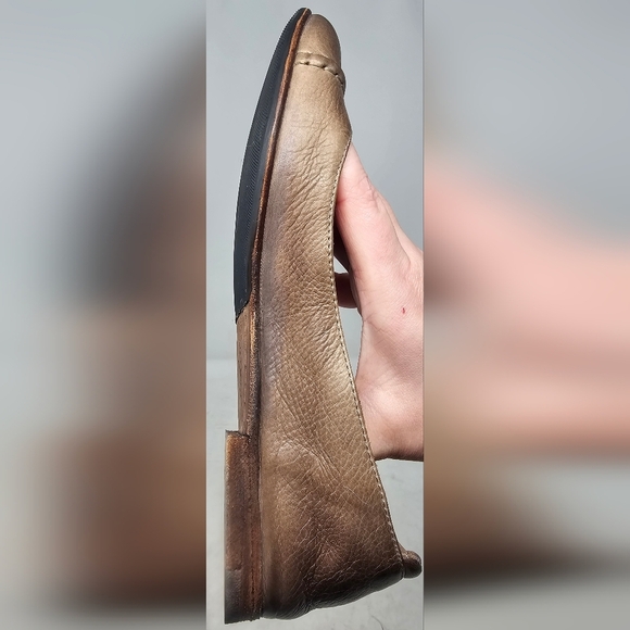 Frye Women's Carson Taupe Casual Flats Round Toe Size 5.5 B - Picture 6 of 11